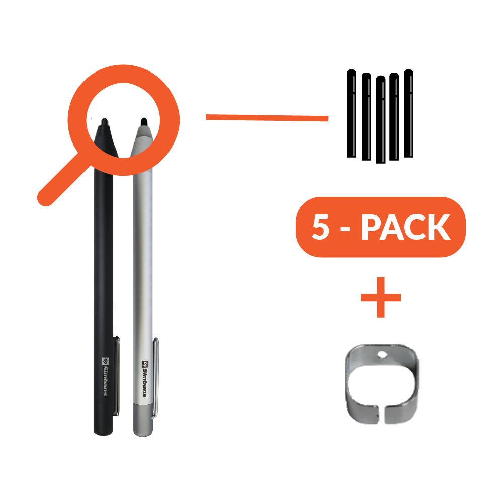 Nibs (5-Pack) + Nib removal tool For Picasso Pen 1 OR Picasso Pen 2 (Black)