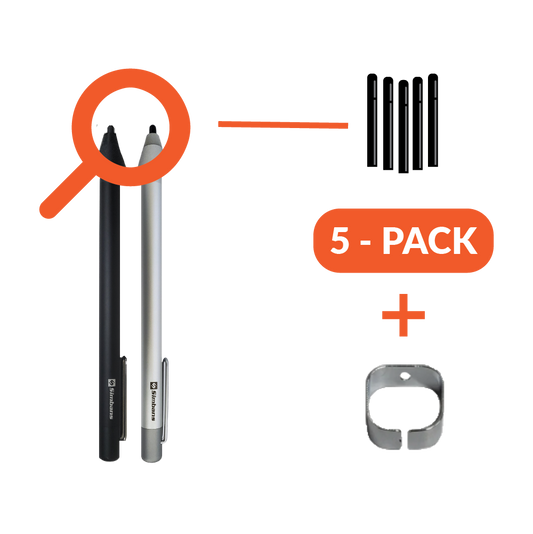 Nibs (5-Pack) + Nib removal tool For Picasso Pen 1 OR Picasso Pen 2 (Black)