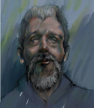 PicassoTab XL 1.6 Tablet Digital Artwork of Man Created