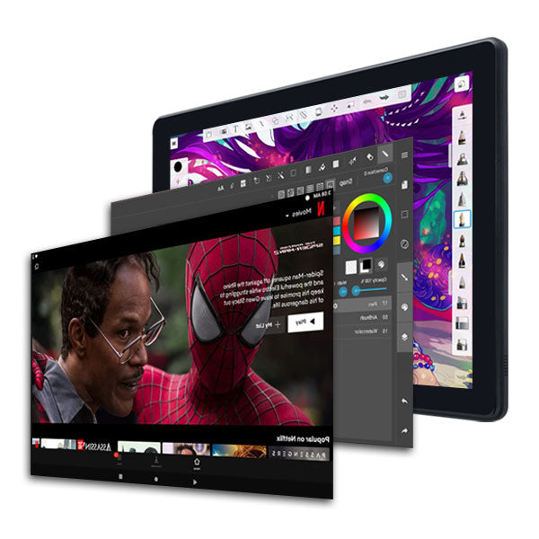 Screen and Apps on PicassoTab Drawing Tablet