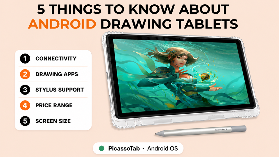 5 Things to Know about Android Tablets for Drawing