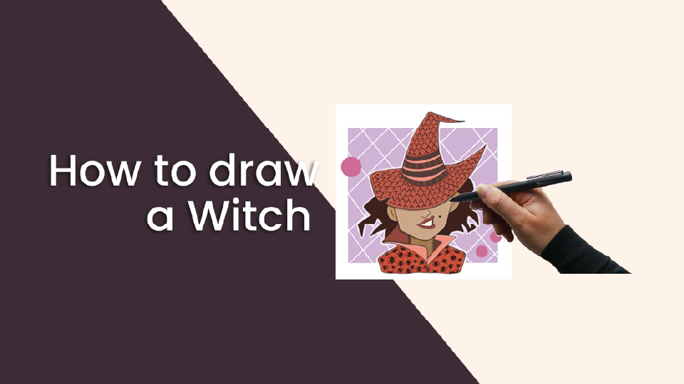 How to Draw a Witch Use Your Drawing Tablet to Make a Living | Simbans PicassoTab XL Standalone Drawing Tablet