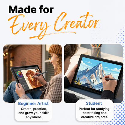 PicassoTab Z13 Standalone Drawing Tablet with Pen