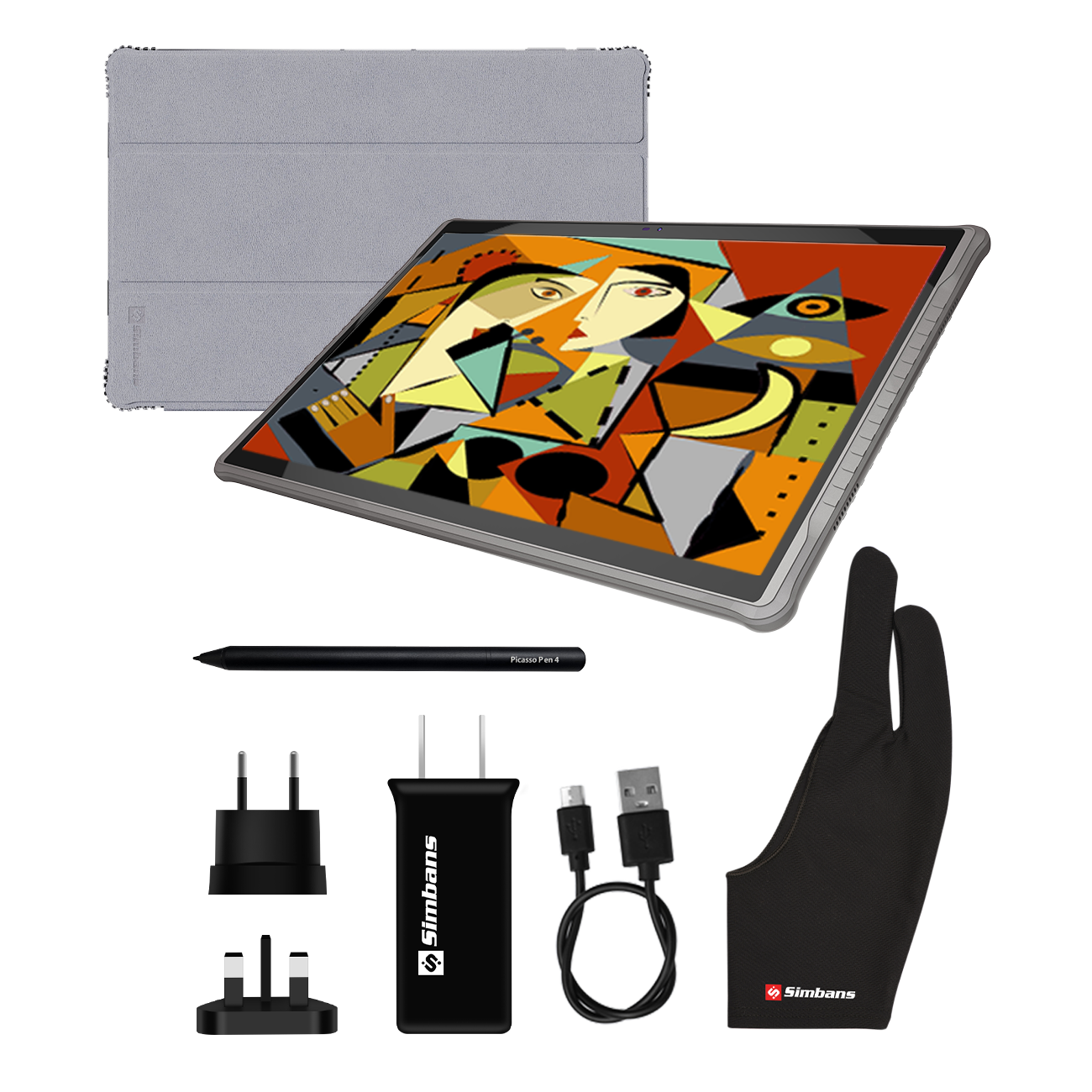 All in one device that suits all your needs | Simbans PicassoTab X14 Standalone Drawing Tablet