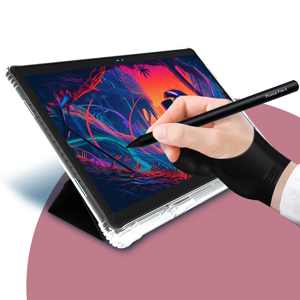 Palm Rejection Technology | Simbans PicassoTab X14 Standalone Drawing Tablet